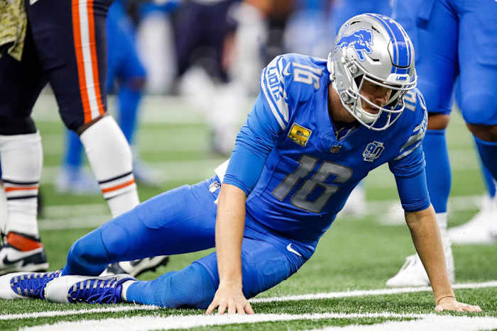 Detroit Lions quarterback Jared Goff